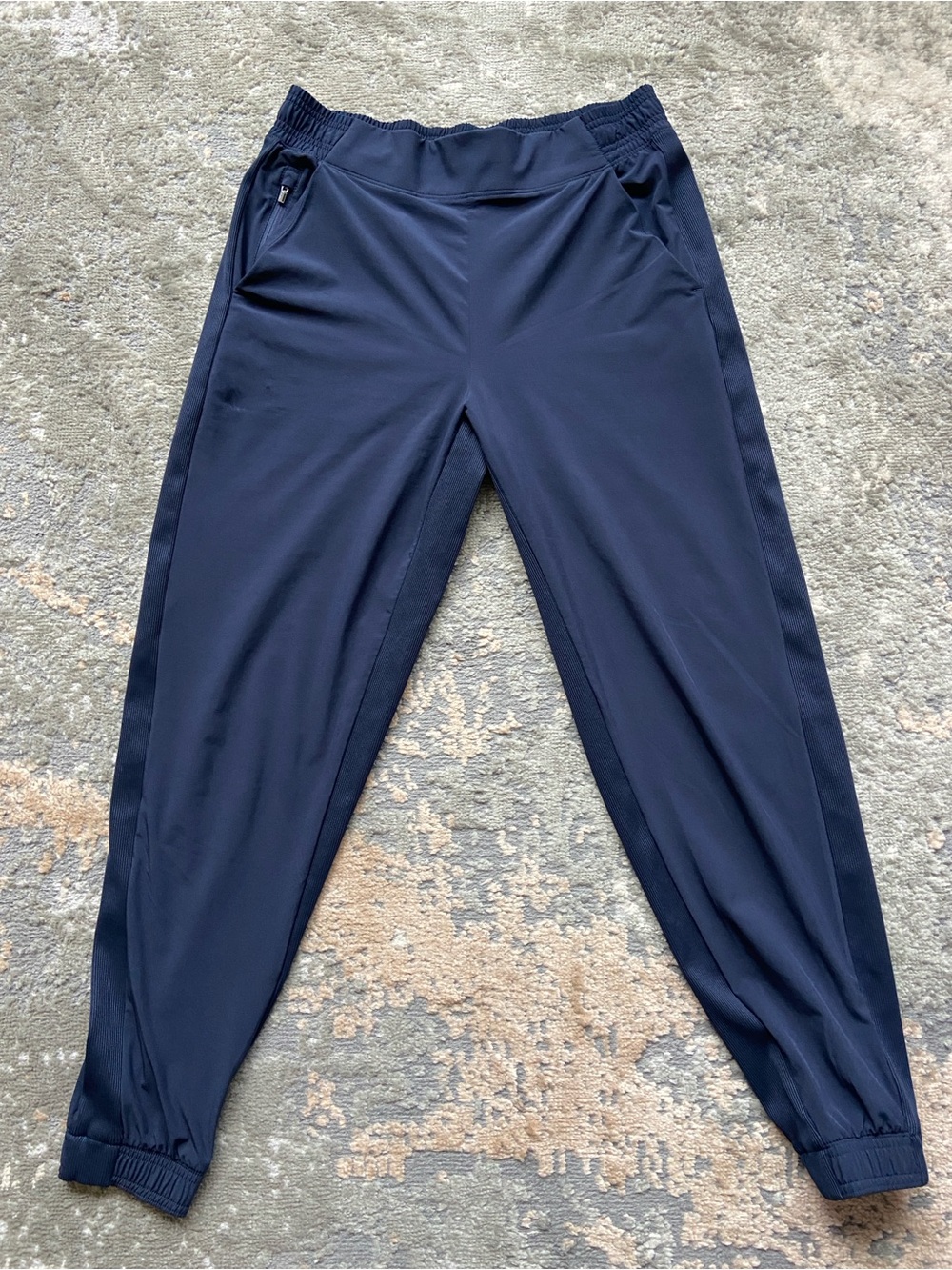 Athleta Navy Track Joggers